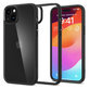Spigen - Puzdro Ultra Hybrid pre iPhone 15 Plus, Matte Black
