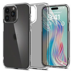 Spigen - Puzdro Ultra Hybrid pre iPhone 15 Pro, frost clear