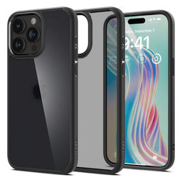 Spigen - Puzdro Ultra Hybrid pre iPhone 15 Pro, frost black