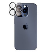 PanzerGlass - Ochranný Kryt Objektívu Fotoaparátu PicturePerfect pre iPhone 15 Pro a 15 Pro Max, transparentná