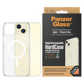 Puzdro HardCase D3O s MagSAFE by PanzerGlass pre iPhone 15 Plus, Transparentná, PanzerGlass