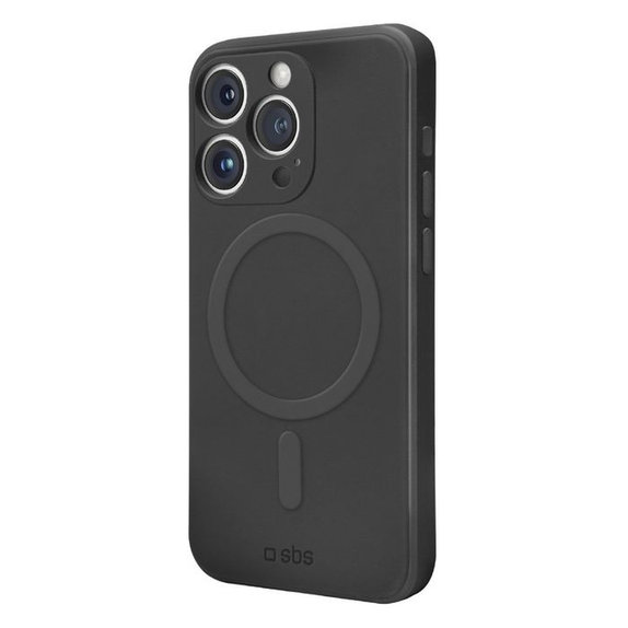 SBS - Puzdro Instinct s MagSafe pre iPhone 15 Pro, čierna