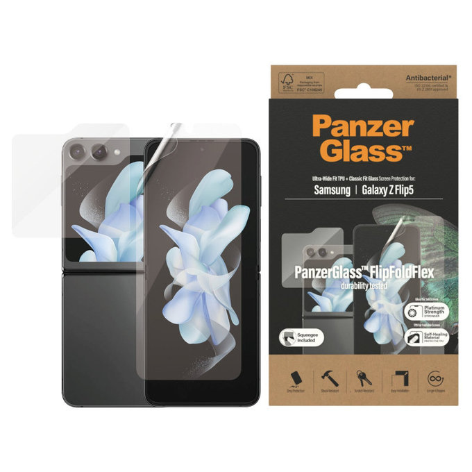 Ochranná fólia UWF AB pre Samsung Z Flip5, Číra, PanzerGlass