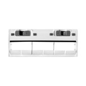 Ecovacs Deebot N-series, T-series, X1-series, Ozmo-series - Kryt Hlavnej Kefy (Biely)