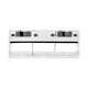 Ecovacs Deebot N-series, T-series, X1-series, Ozmo-series - Kryt Hlavnej Kefy (Biely)