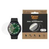 Tvrdené sklo Flat Glass AB pre Samsung Galaxy Watch6 47 mm, Číra, PanzerGlass