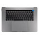 Apple MacBook Pro 15" A1707 (Late 2016 - Mid 2017) - Horný Rám Klávesnice + Klávesnica UK + Mikrofón + Trackpad + Reproduktory (Space Gray)