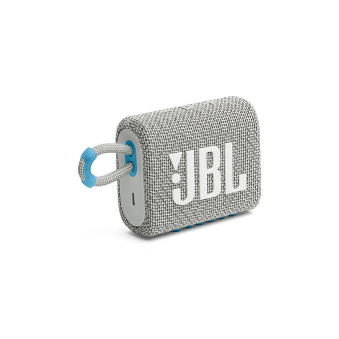 JBL - Bezdrôtový Reproduktor GO 3 ECO, biela