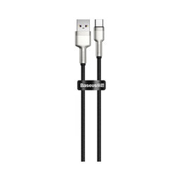 Baseus - USB / USB-C Kábel (40W) (0,25m), strieborná