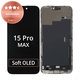 Displej pre iPhone 15 Pro Max, Dotykové sklo s rámom, Refurbished
