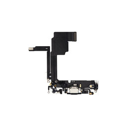 Apple iPhone 15 Pro - Nabíjací Konektor + Flex Kábel (Black Titanium)