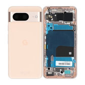 Google Pixel 8 GKWS6 G9BQD - Batériový Kryt (Rose) - G949-00565-01 Genuine Service Pack