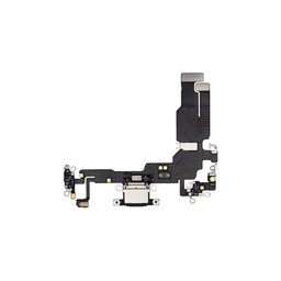 Apple iPhone 15 - Nabíjací Konektor + Flex Kábel (Black)