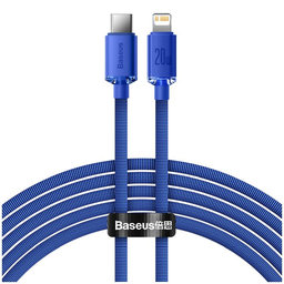 Baseus - Lightning / USB-C Kábel (2m), modrá
