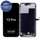 Displej In-Cell FHD pre iPhone 13 Pro, Dotykové sklo s rámom, FixPremium
