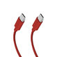 SBS - Kábel USB-C/USB-C, 60W, PD, 1.5m, červená