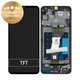 Samsung Galaxy A05s A057G - LCD Displej + Dotykové Sklo + Rám (Black) - GH81-24364A, GH81-24365A Genuine Service Pack