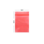 ESD Antistatický Uzatvárateľny Sáčok (Red) - 4x6cm 100ks