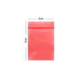 ESD Antistatický Uzatvárateľny Sáčok (Red) - 5x7cm 100ks