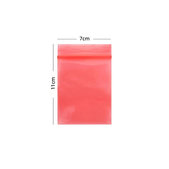 ESD Antistatický Uzatvárateľny Sáčok (Red) - 7x11cm 100ks
