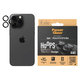 Ochranný kryt objektívu Hoops pre iPhone 15 Pro/15 Pro Max, Black Titanium, PanzerGlass