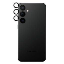 PanzerGlass - Ochranný Kryt Objektívu Fotoaparátu Hoops pre Samsung Galaxy S24+, čierna