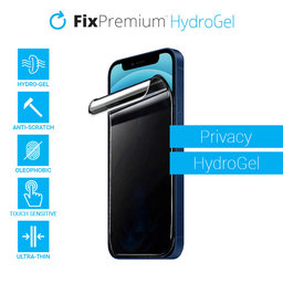 FixPremium - Privacy Screen Protector pre Apple iPhone 12 a 12 Pro