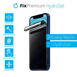 FixPremium - Privacy Matte Screen Protector pre Apple iPhone 12 a 12 Pro