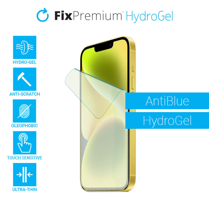 FixPremium - AntiBlue Screen Protector pre Apple iPhone 13, 13 Pro, 14 a 16e