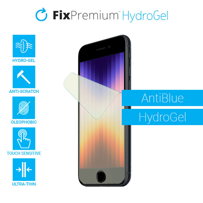 FixPremium - AntiBlue Screen Protector pre Apple iPhone 6, 6S, 7, 8, SE 2020 a SE 2022