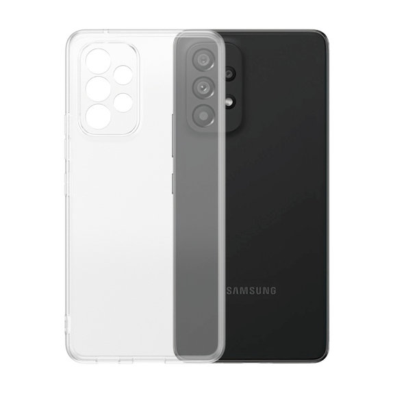 Puzdro TPU pre Samsung Galaxy A53 5G, Transparentná, SAFE by PanzerGlass