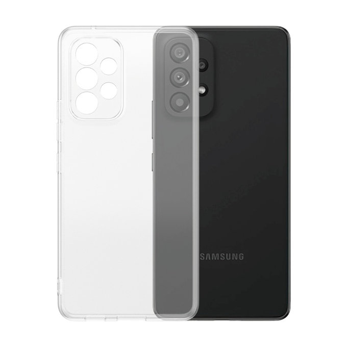 Puzdro TPU pre Samsung Galaxy A53 5G, Transparentná, SAFE by PanzerGlass