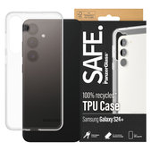 Puzdro TPU pre Samsung Galaxy S24+, Transparentná, SAFE by PanzerGlass