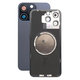 Apple iPhone 15 Pro Max - Sklo Zadného Housingu + Sklíčko Kamery + Kovový Pliešok + Magsafe Magnet (Blue Titanium)