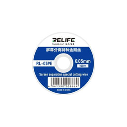 Relife RL-059E - Drôt na Separovanie LCD Displejov (0.05MM x 100M)