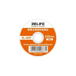 Relife RL-059F - Drôt na Separovanie LCD Displejov (0.08mm x 100m)