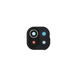 Xiaomi Mi 11 Lite 5G - Sklíčko Zadnej Kamery + Rám (Truffle Black)