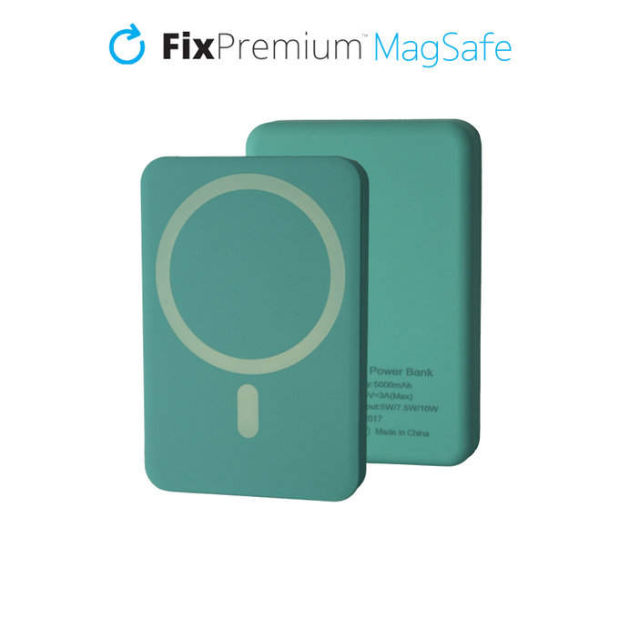 FixPremium - MagSafe PowerBank 5000mAh, modrá
