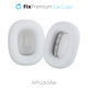 Náhradné Náušníky pre Apple AirPods Max (Eco-Leather), biela