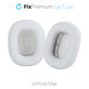 Náhradné Náušníky pre Apple AirPods Max (Eco-Leather), biela
