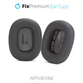 Náhradné Náušníky pre Apple AirPods Max (Eco-Leather), space gray