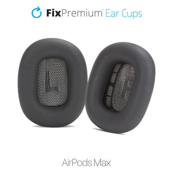 Náhradné Náušníky pre Apple AirPods Max (Eco-Leather), space gray
