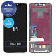 Displej 5 Pack In-Cell pre iPhone 11, Dotykové sklo s rámom, FixPremium