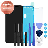 Apple iPhone 11 - LCD Displej + Dotykové Sklo + Rám Refurbished + Lepka pod LCD + Tvrdené Sklo + Set Náradia - Multipack
