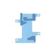 Samsung Galaxy Z Flip 6 F741B, 7 FE F761B - Lepka pod Batériu Adhesive (Vrchná) - GH02-25970A Genuine Service Pack