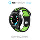 FixPremium - Silikónový Športový Remienok pre Garmin (22mm), čierny