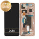 Motorola Edge 50 Ultra - LCD Displej + Dotykové Sklo + Rám (Peach Fuzz) - 5D68C24485 Genuine Service Pack