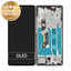 Motorola Moto G85 5G - LCD Displej + Dotykové Sklo + Rám (Urban Grey) - 5D68C24854 Genuine Service Pack