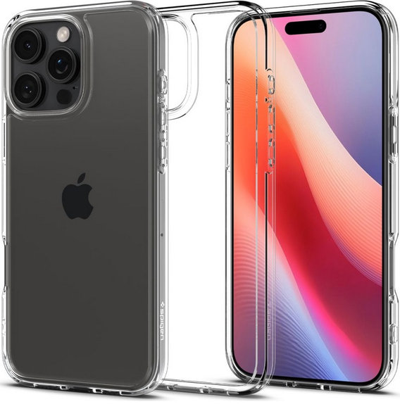 Spigen - Puzdro Ultra Hybrid pre iPhone 16 Pro Max, crystal clear