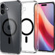 Spigen - Puzdro Ultra Hybrid s MagSafe pre iPhone 16 Plus, čierna